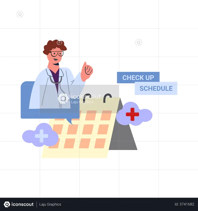 Doctor appointment  Illustration