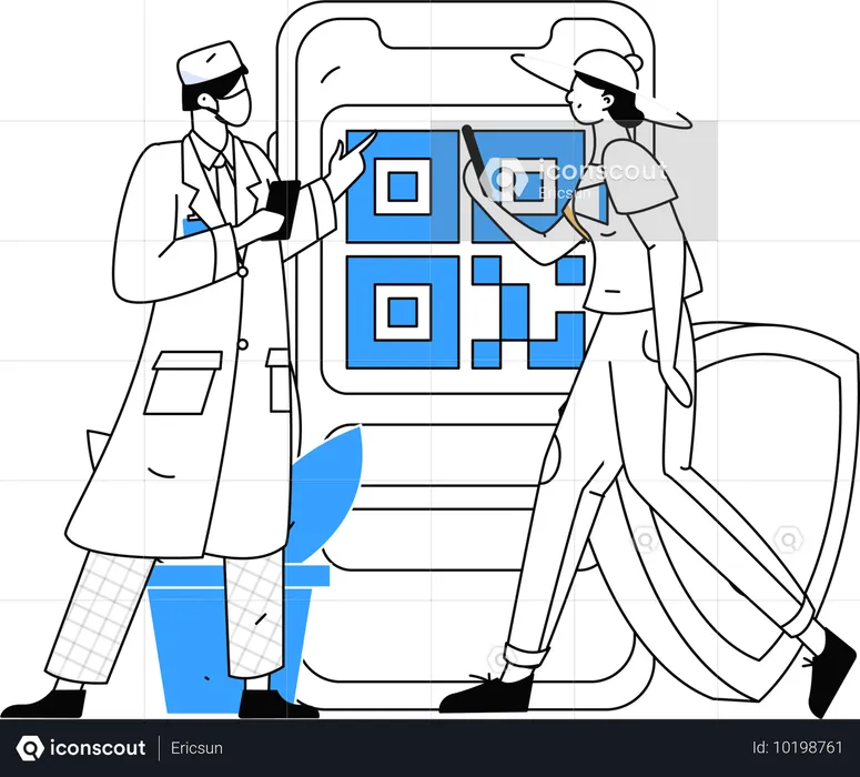 Doctors provide scanner to patients to pay medical bills  Illustration