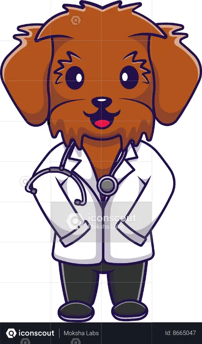 Dog Doctor  Illustration