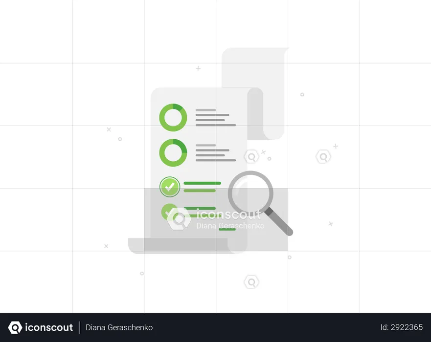 Dokumentenanalyse  Illustration