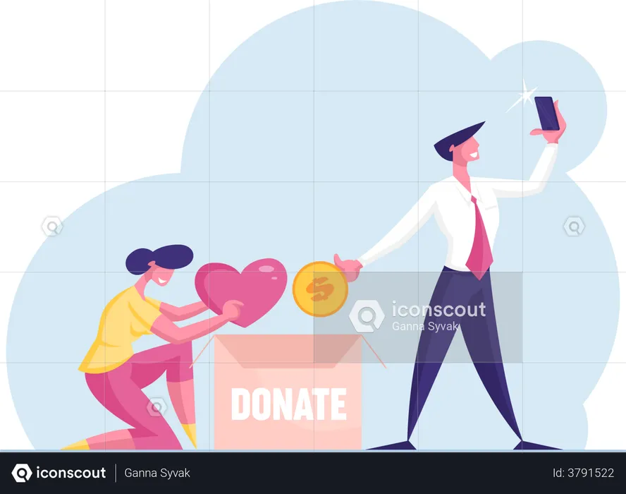Donation and Altruism  Illustration