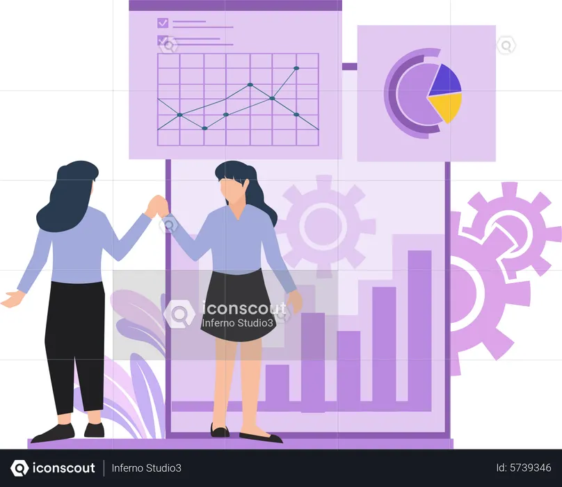 Données commerciales  Illustration