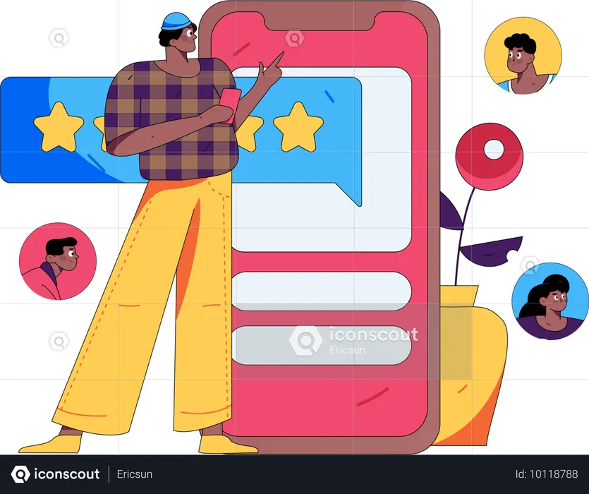 Personal de negocios  Ilustración