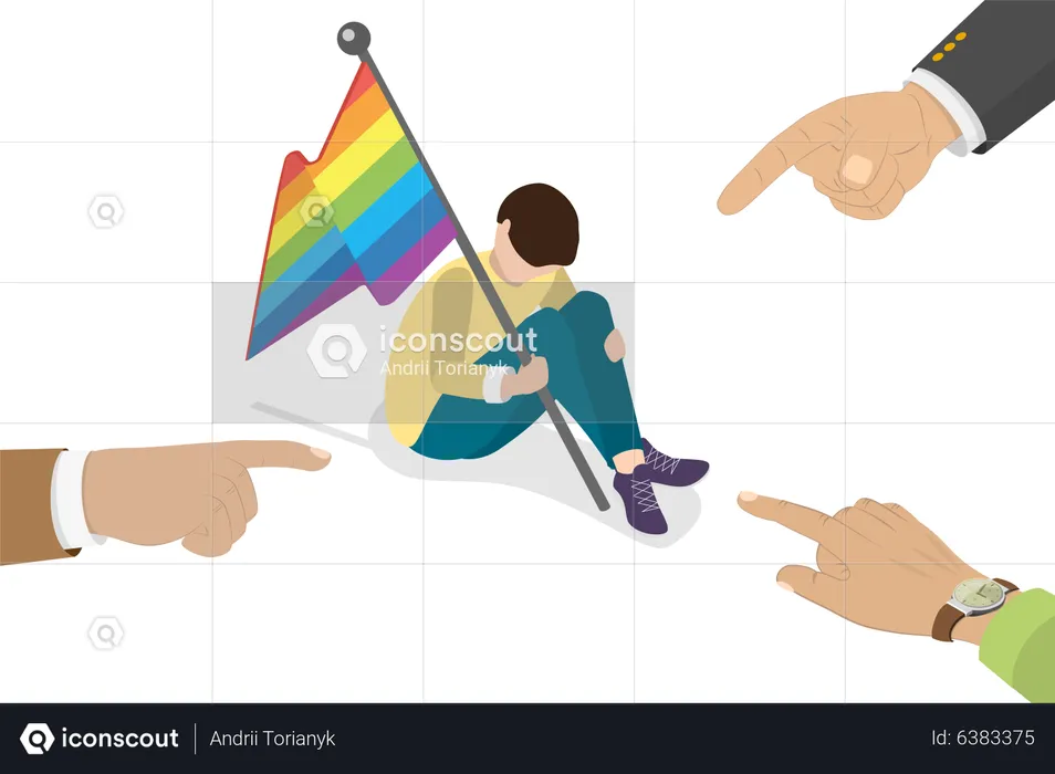 Droits des lgbtq  Illustration