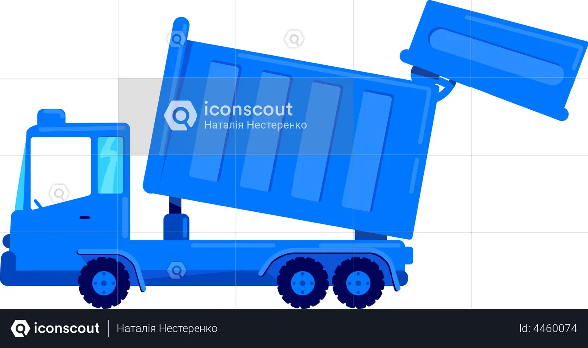 Dump truck  Illustration