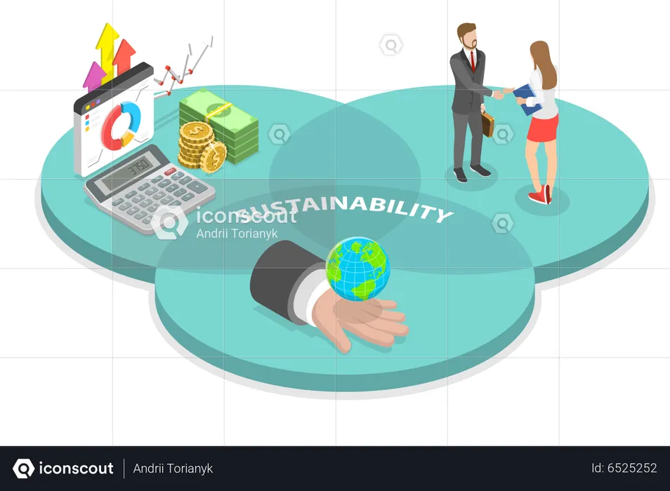 Science de la durabilité et croissance économique  Illustration