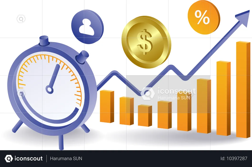 Duration of business development  Illustration