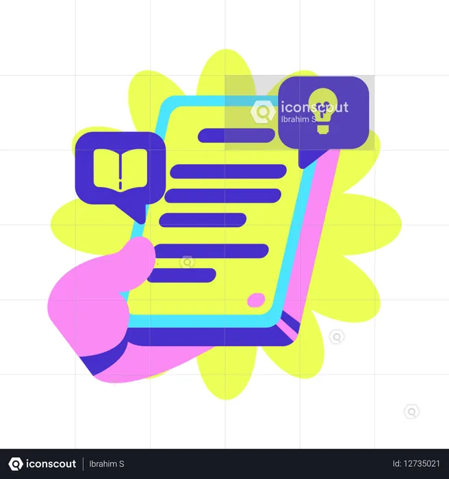 E-book  Illustration