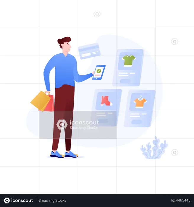 E-Commerce  Illustration