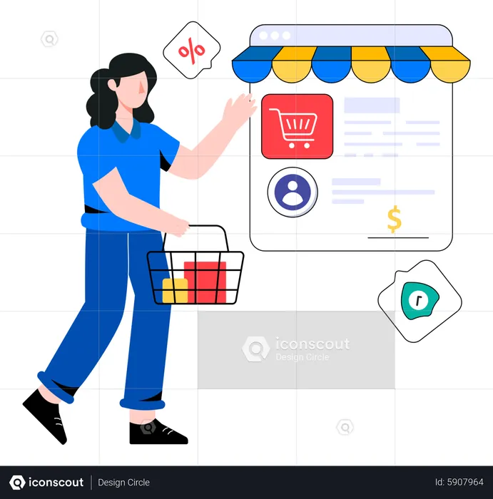 E-commerce  Illustration