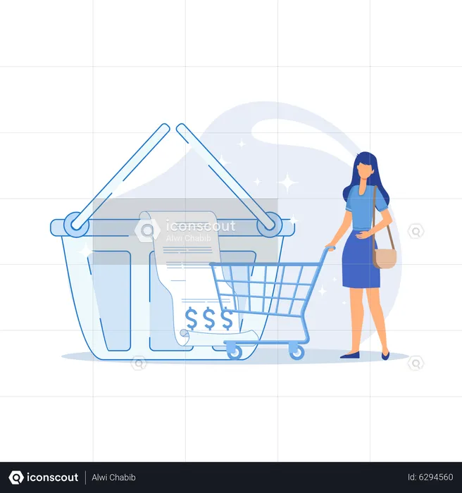 E-commerce business  Illustration