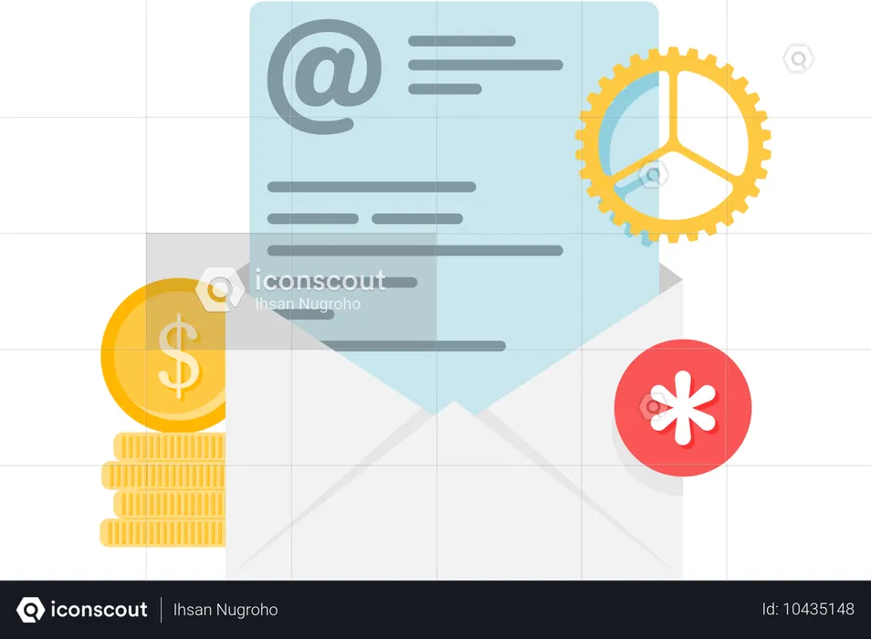 E-Mail Marketing  Illustration