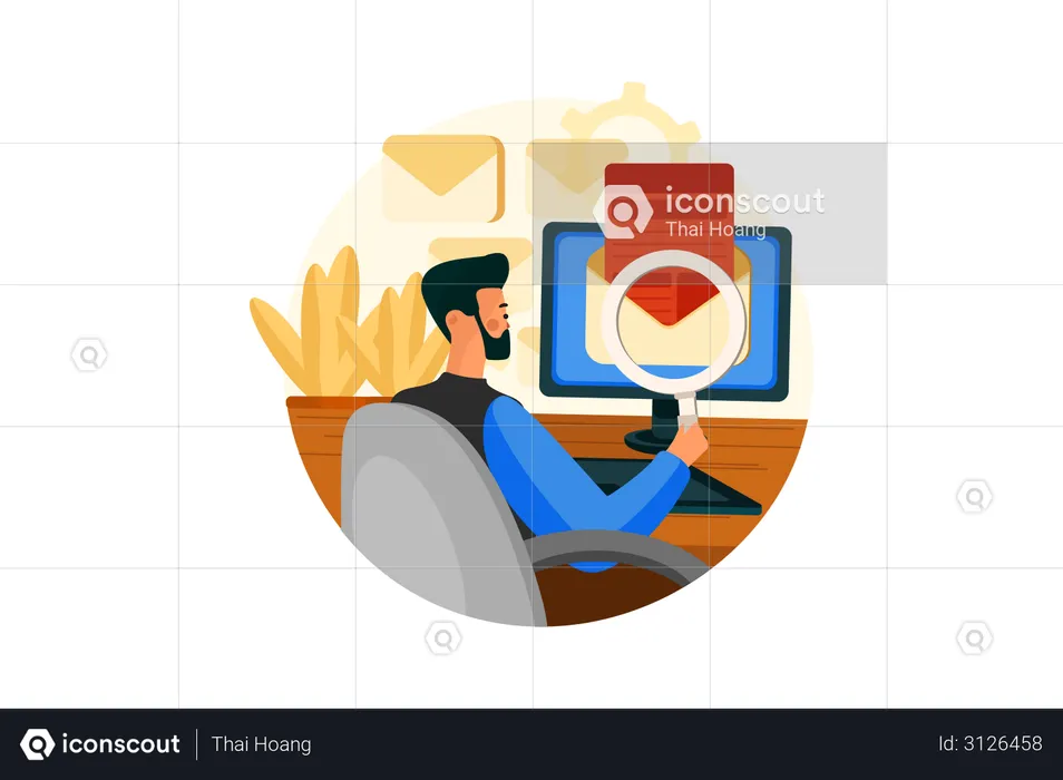 E-Mail Marketing  Illustration