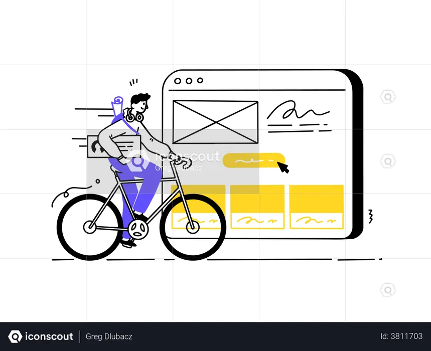 E-Mail Marketing  Illustration