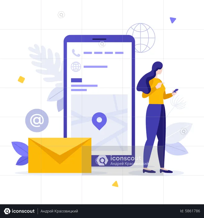 E-Mail Marketing  Illustration