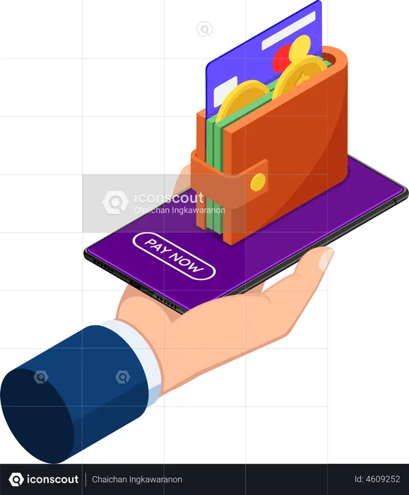 E-wallet  Illustration