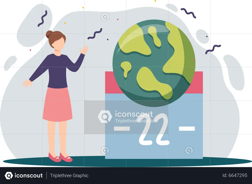 Earth Day  Illustration