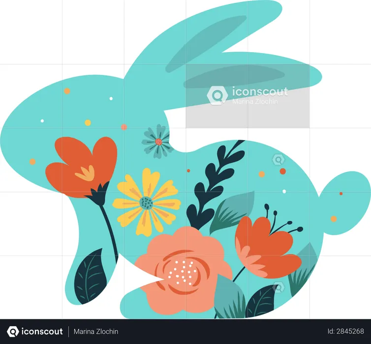 Easter Bunny  Illustration