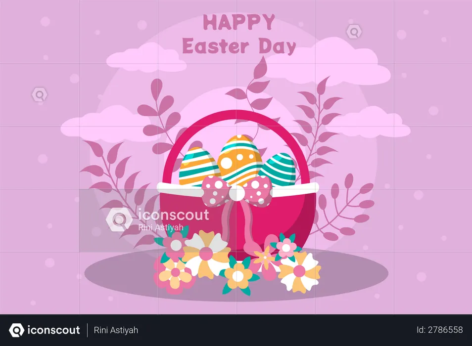 Easter Day  Illustration