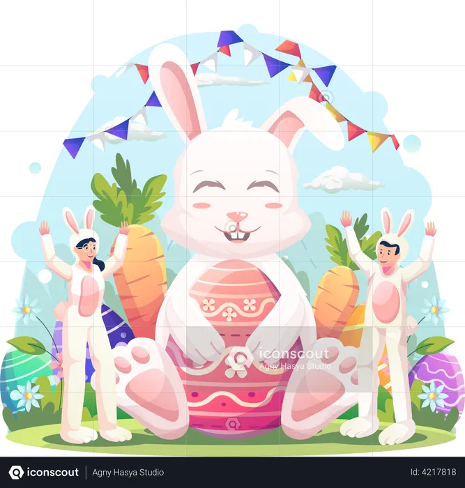 Easter Day  Illustration