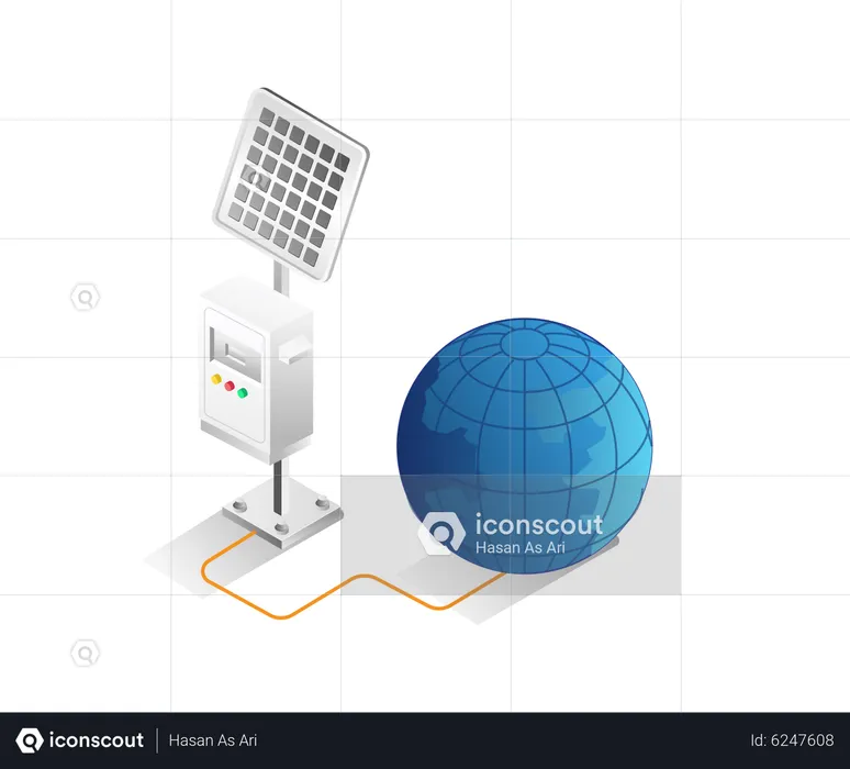 Eco energy  Illustration