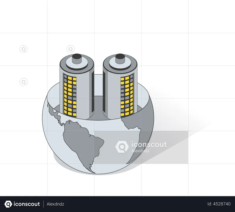 Ecological Energy  Illustration