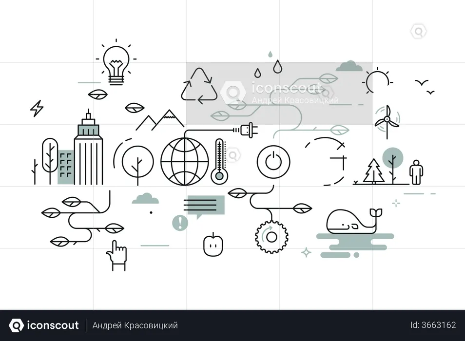 Ecology and environment  Illustration