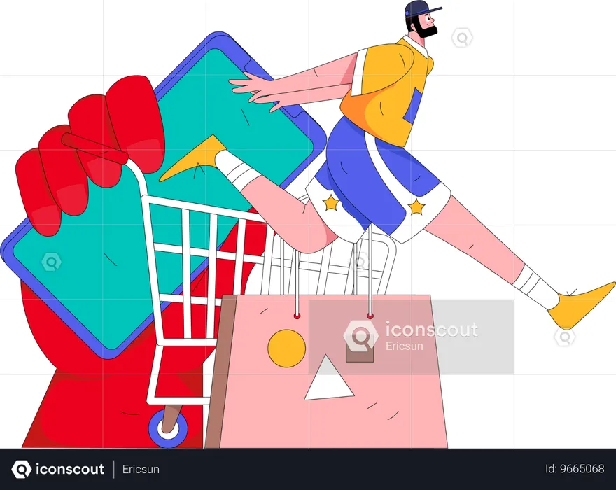 Ecommerce  Illustration