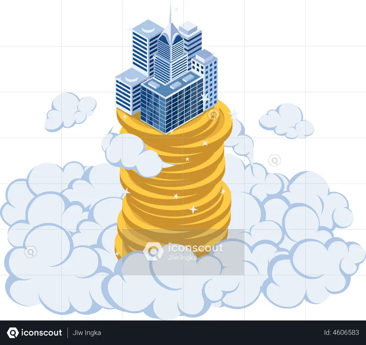 Economical growth  Illustration