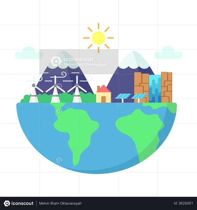 Ecossistema  Ilustração