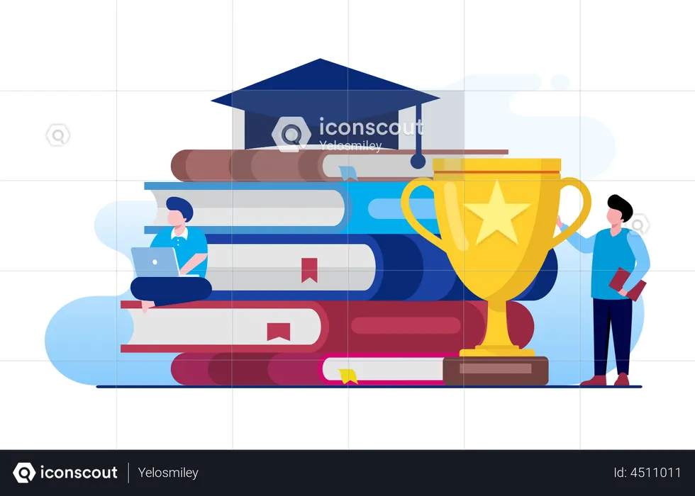 Education Achievement  Illustration