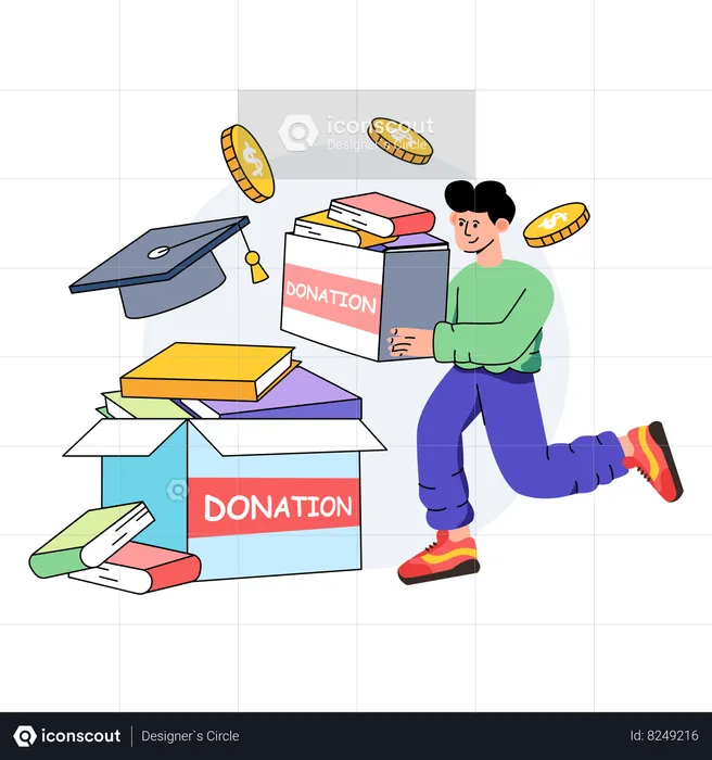 Education Charity  Illustration