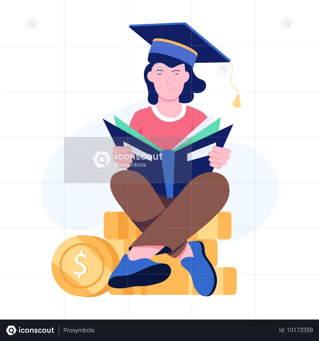 Education Insurance  Illustration