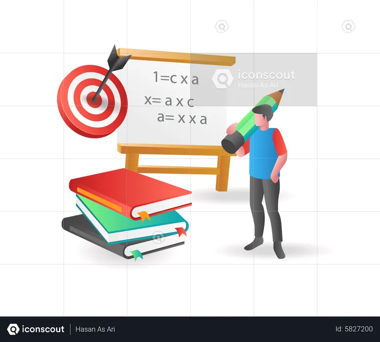 Education target  Illustration
