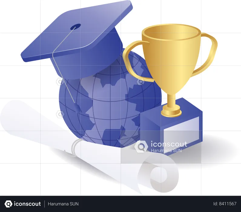 Educational achievements  Illustration