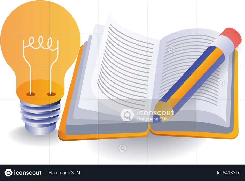 Educational Creative Ideas  Illustration