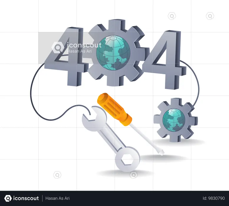 Effective Solutions for Handling 404 Errors in Technology Systems  Illustration
