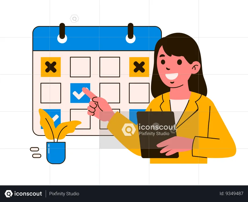 Efficient Task Management and Scheduling  Illustration