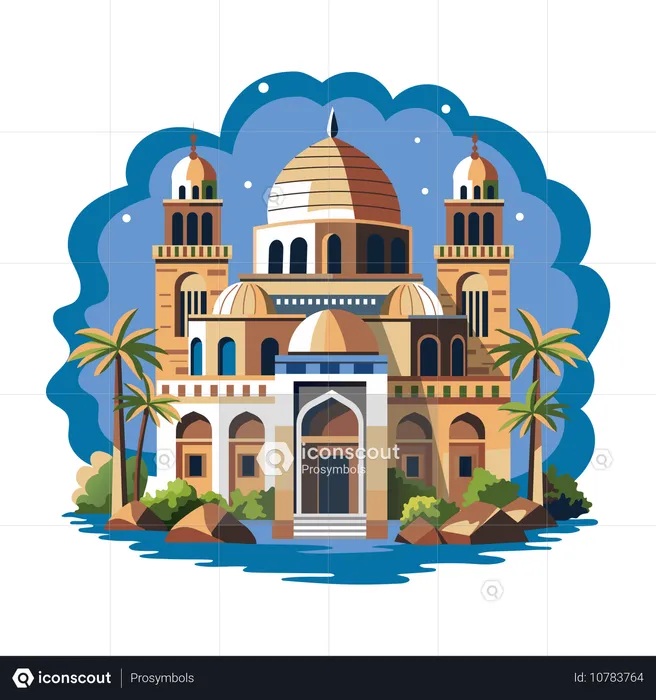 Mosquée d'Egypte  Illustration