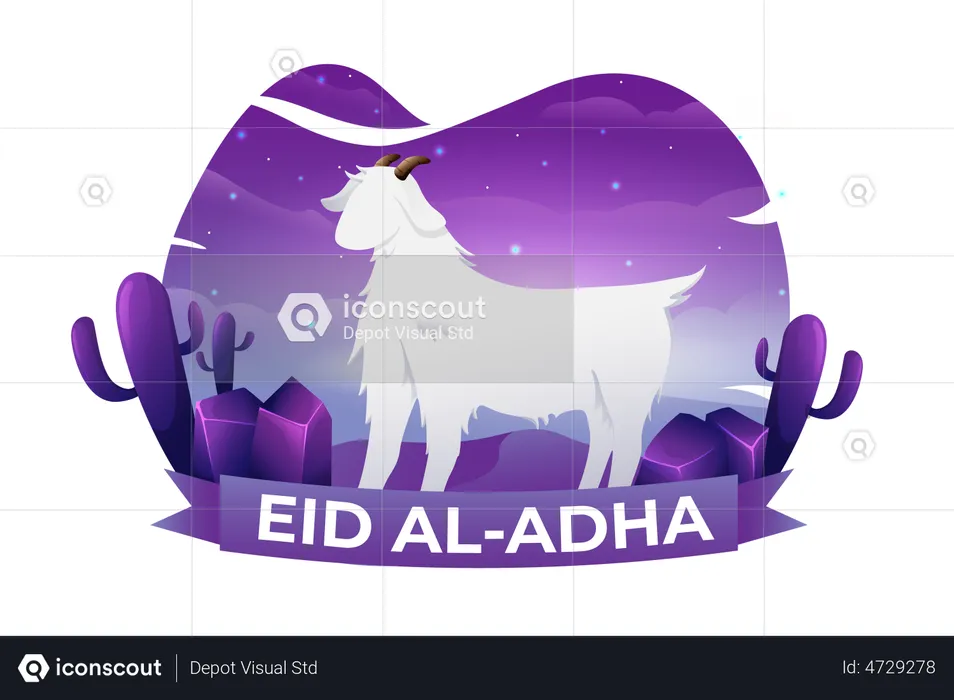 Eid Al-Adha  Illustration