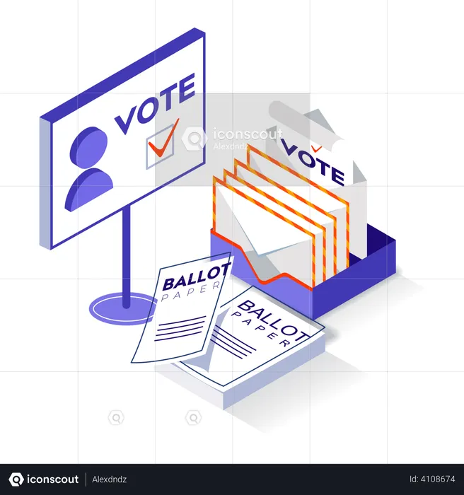 Election campaign  Illustration