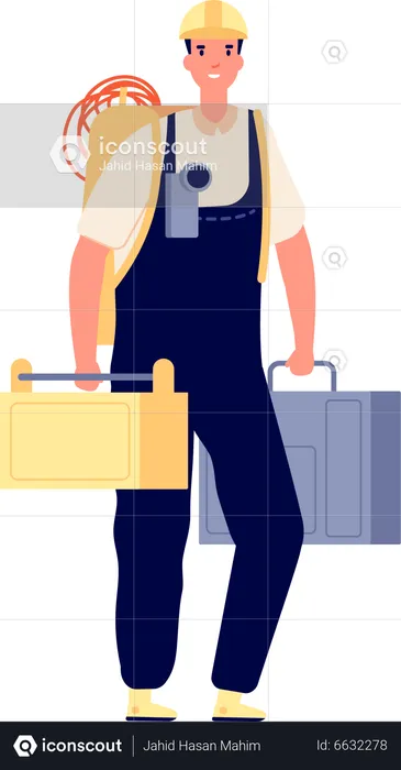 Electrical Engineer  Illustration