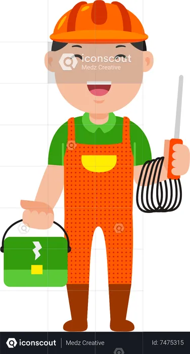 Electrician  Illustration