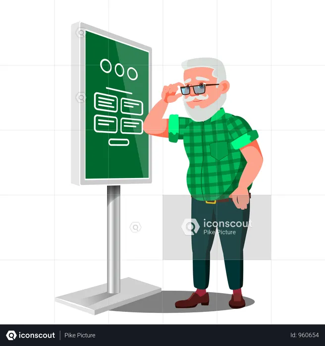 Electronic Self Service Payment System  Illustration