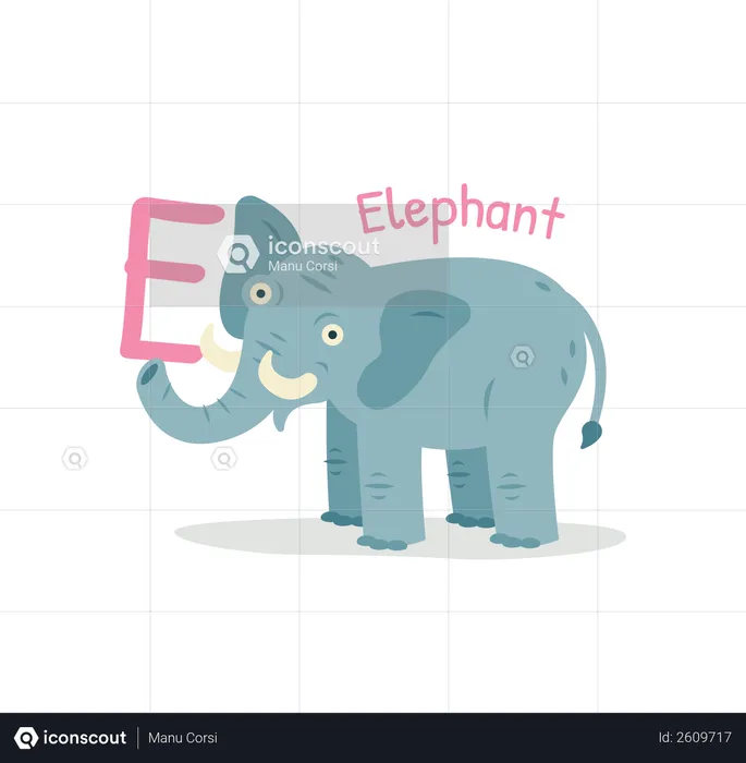 Elephant  Illustration