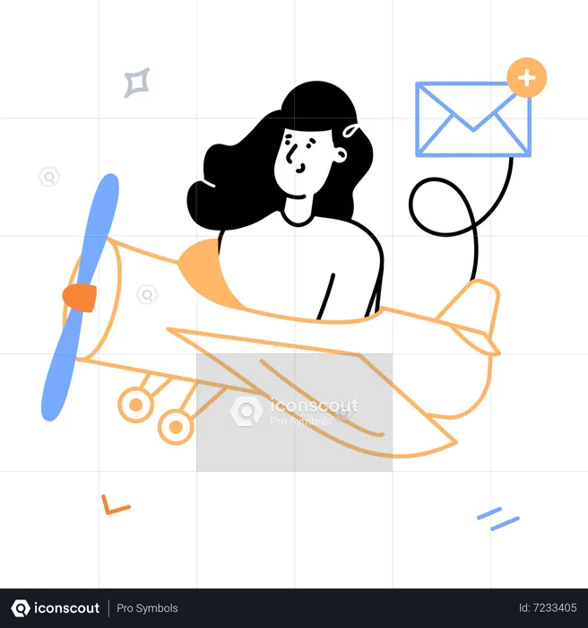 Email Delivered  Illustration