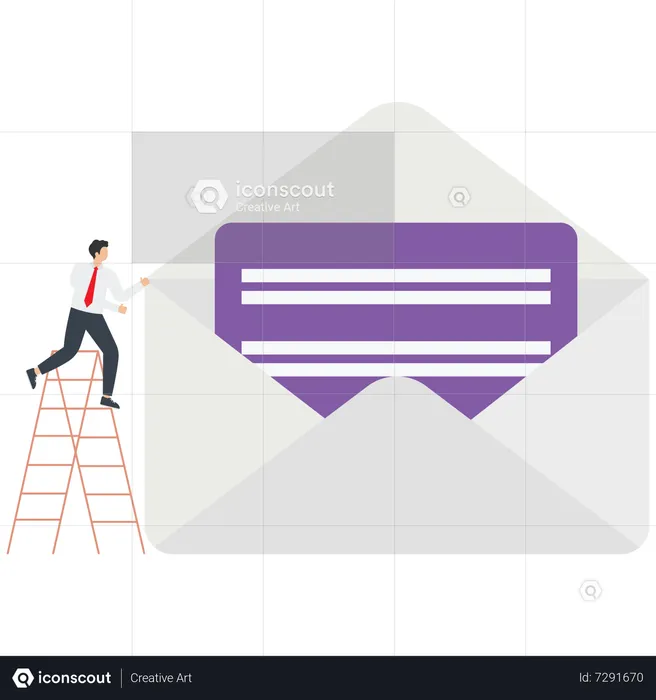 Email management  Illustration