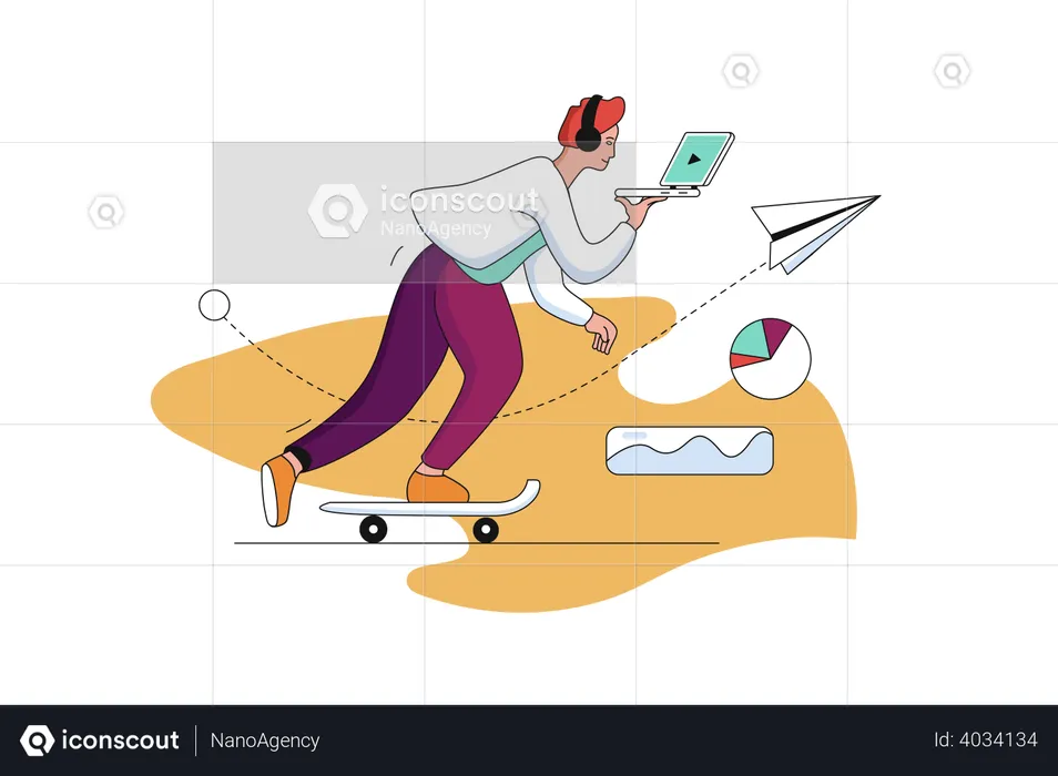 Email marketing  Illustration