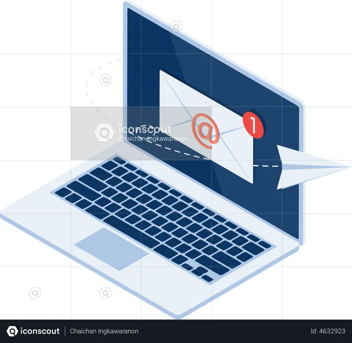 Email Marketing  Illustration