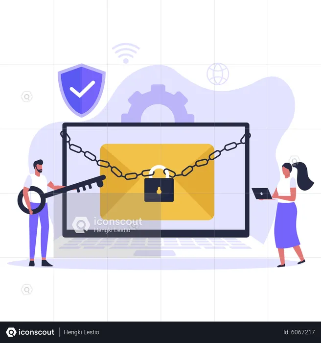 Email protection  Illustration